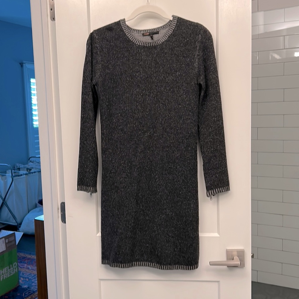 Maje wool and cashmere sweater dress - size 1